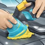 Microfiber towels for car detailing