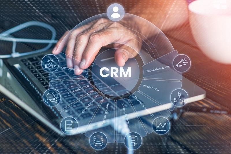 CRM system interface showcasing customer data management for enhanced support.