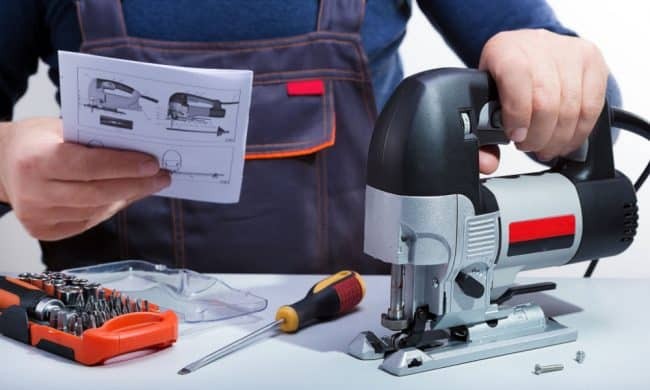 Tool maintenance checklist for power tools