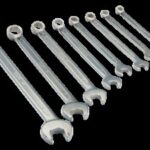 Combination wrench set for automotive repair