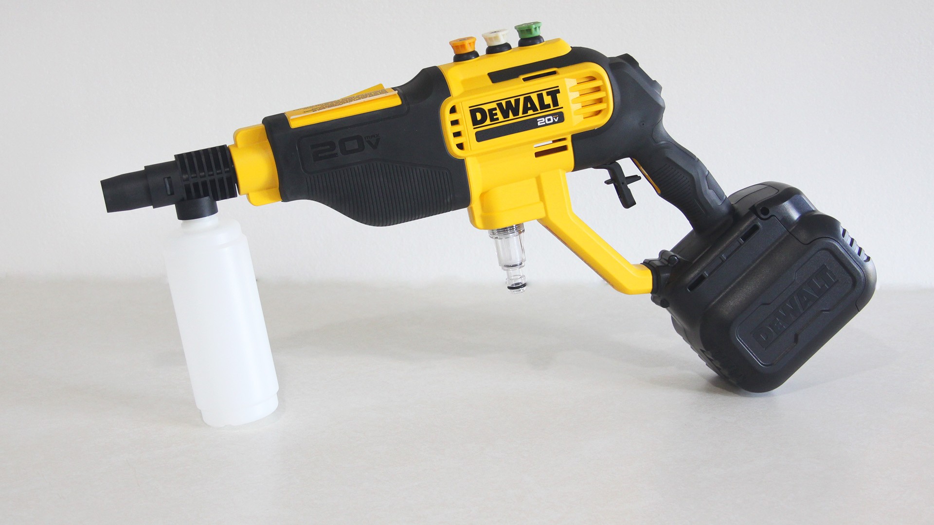 DeWalt pressure cleaner profile